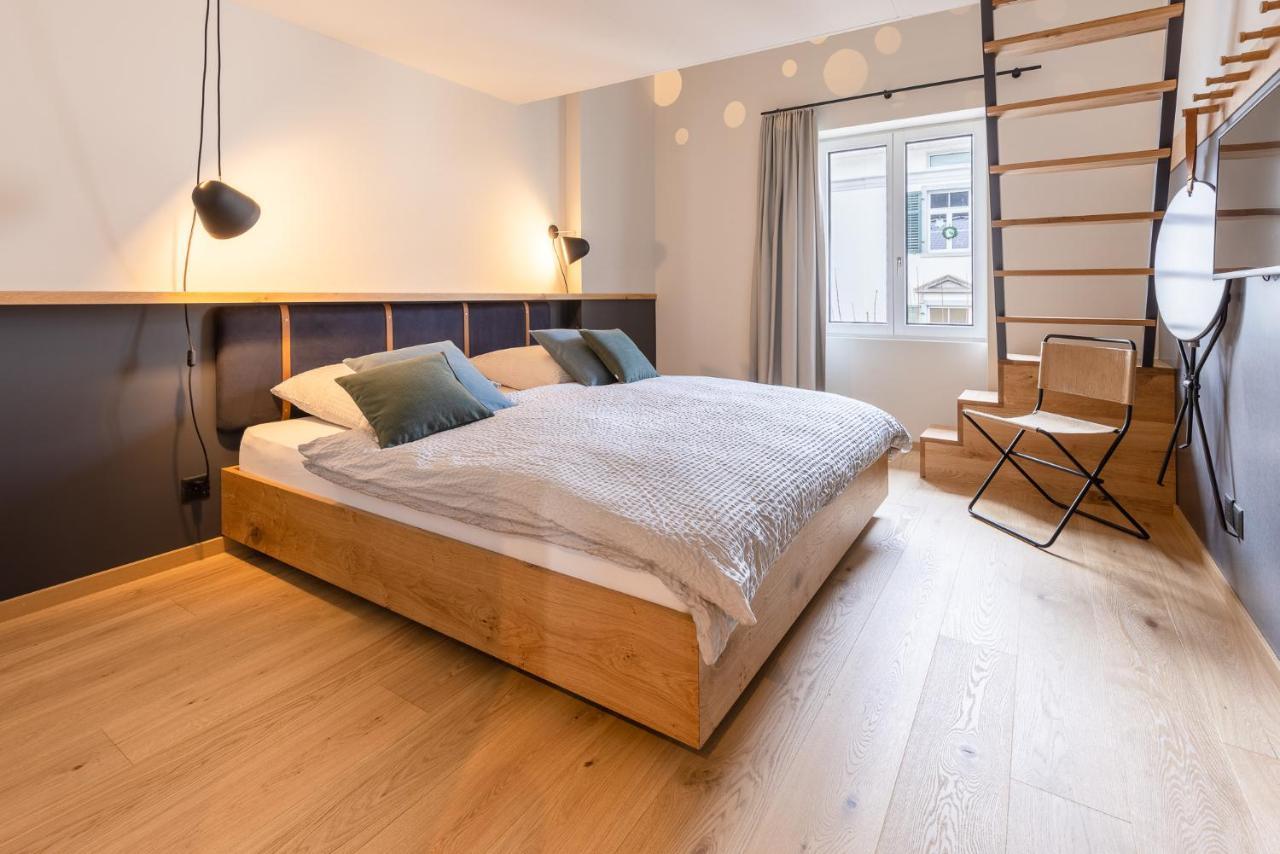 Gyger Restaurant Confiserie B&B Thusis Exteriör bild